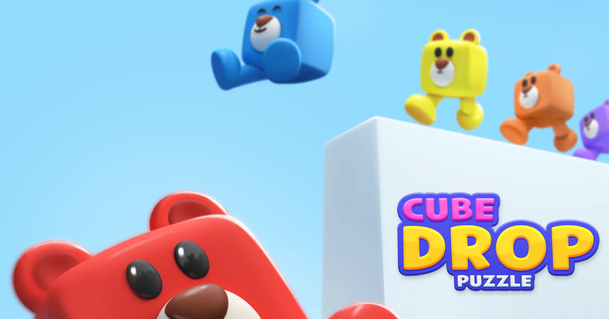 Cube Drop Puzzle